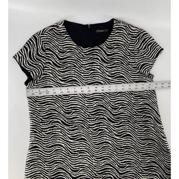 J.McLaughlin Women’s Silk Zebra Print A-Line Dress Size Small, Preppy‎ - Picture 10 of 12